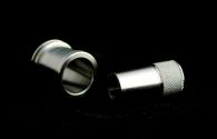 Lathed stainless steel part used in the Medical Industry.