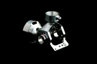 5th Axis milled aluminum part used in the Optic Industry.