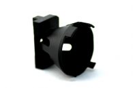 4 axis milled plastic part used in the Laser Optics Industry.